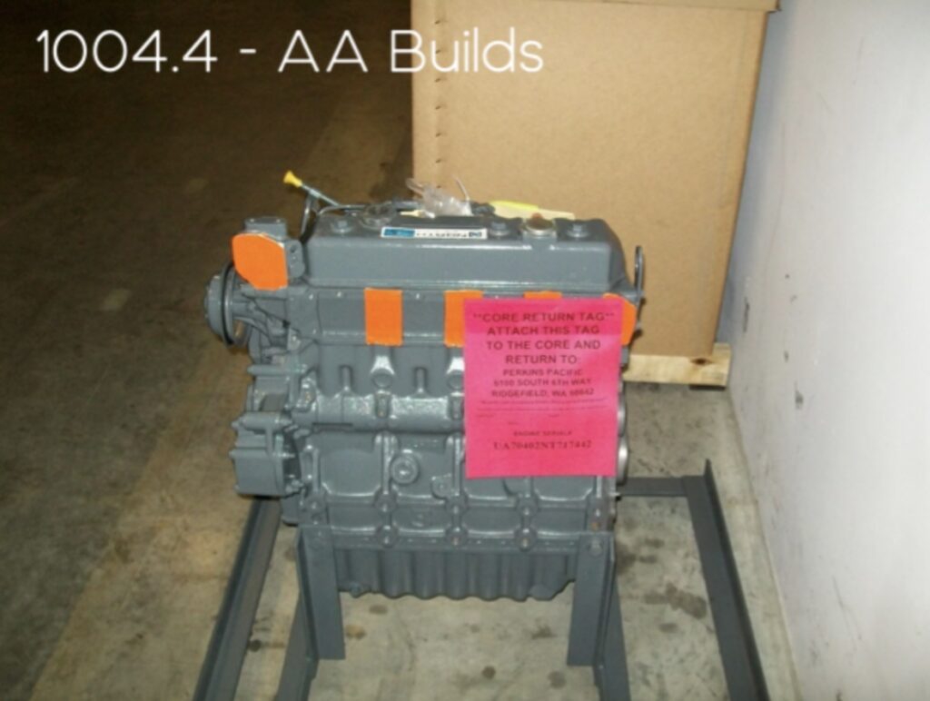 Perkins 1004.4 - AA Builds Remanufactured Diesel Engine