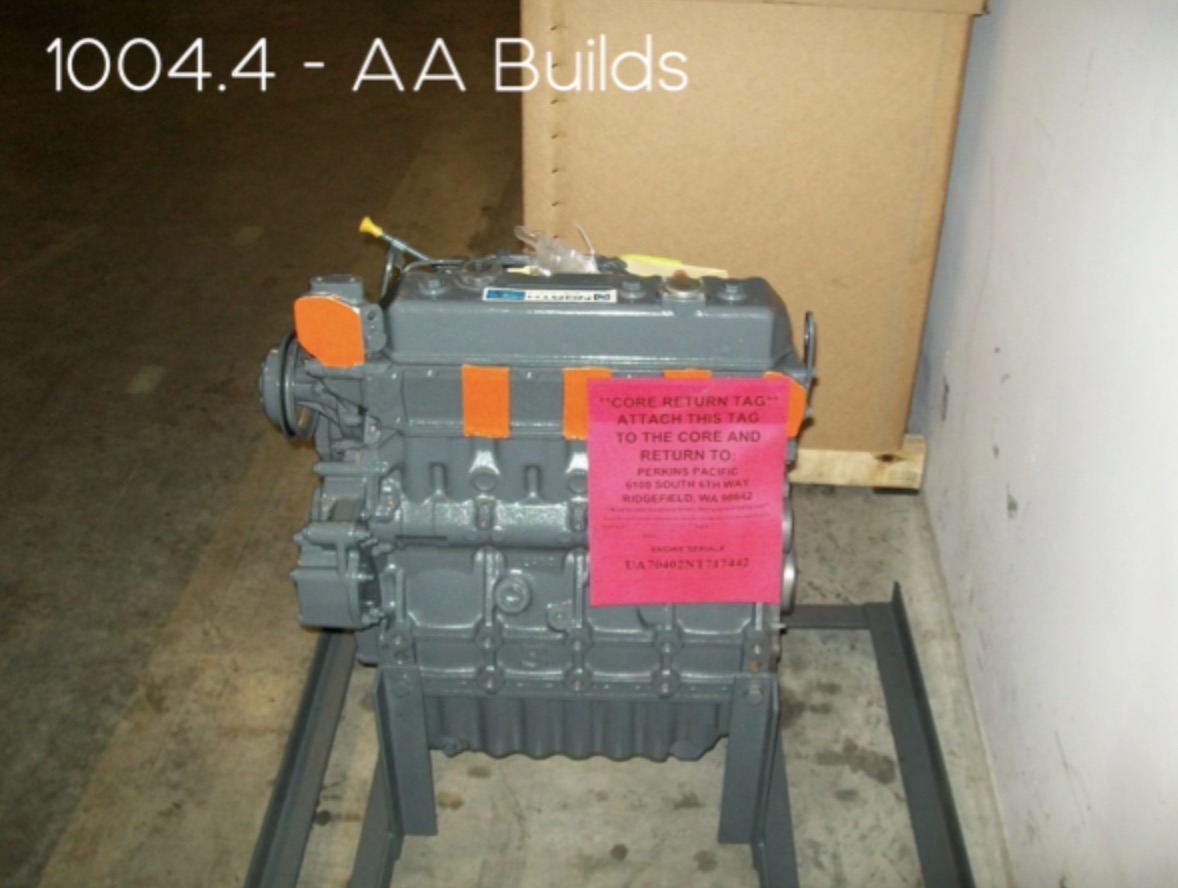 Perkins 1004.4 - AA Builds Remanufactured Diesel Engine