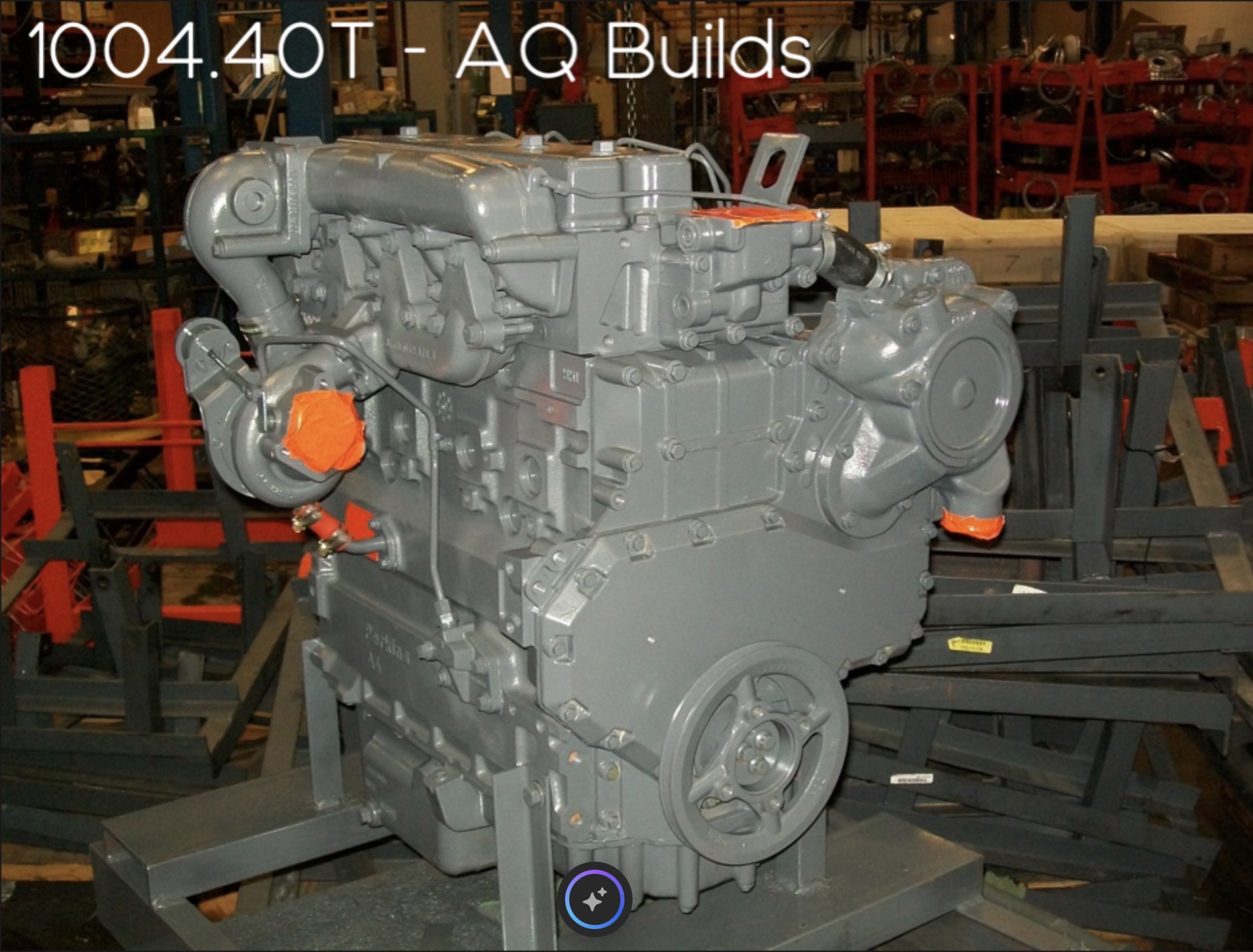 Perkins 1004.40T - AQ Builds Remanufactured Diesel Engine