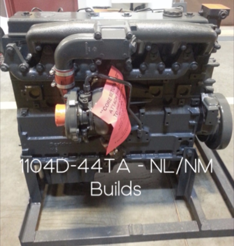 Perkins 1104D-44T/TA - NL/NM Builds Remanufactured Diesel Engine