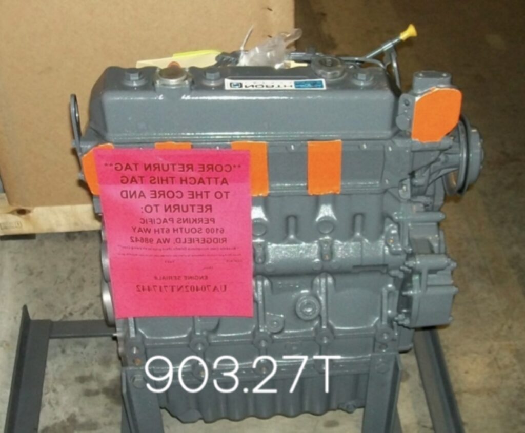 Perkins 903.27T Remanufactured Diesel Engine