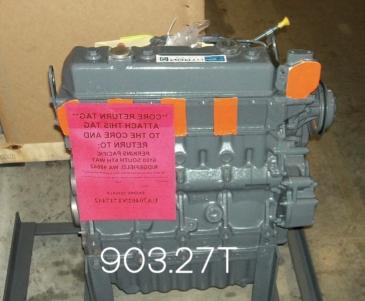Perkins 903.27T Remanufactured Diesel Engine