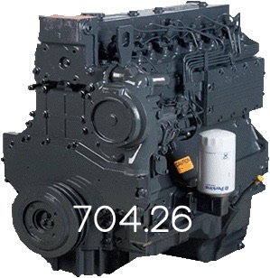 Perkins 704.26 Remanufactured Diesel Engine
